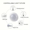 2pcs White PIR Motion Sensor Switch