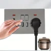 5eb91b74-0df9-4e05-8691-63d4c0cd2a8f.webp 1pc UK Standard 2 Open 13A Switch Socket with Dual USB Ports
