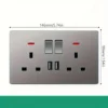 9ea971fb-817c-4b28-9f1d-1d9f1805d113.webp 1pc UK Standard 2 Open 13A Switch Socket with Dual USB Ports