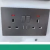 d32aad7c-6e4a-4e2c-8c85-818179ae19db.webp 1pc UK Standard 2 Open 13A Switch Socket with Dual USB Ports