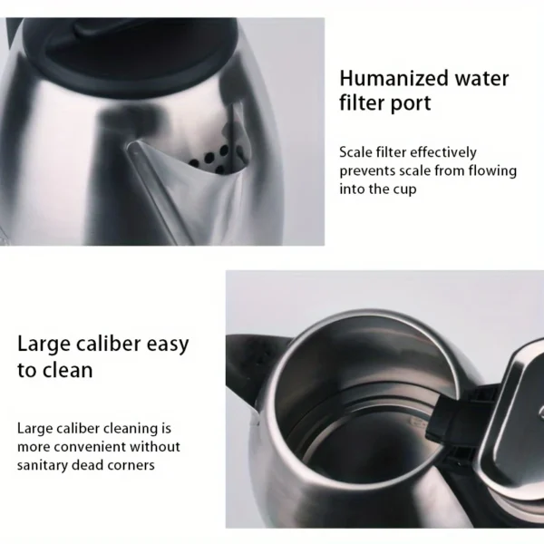 1500W Large Capacity Stainless Steel Electric Kettle
